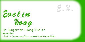 evelin woog business card